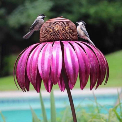 Petal Shape Bird Feeder - Wire Garden - Amanluxe