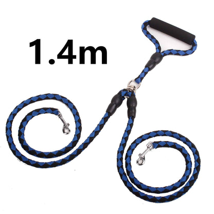 Double-Ended Dog Leash - Reflective Rope - Amanluxe