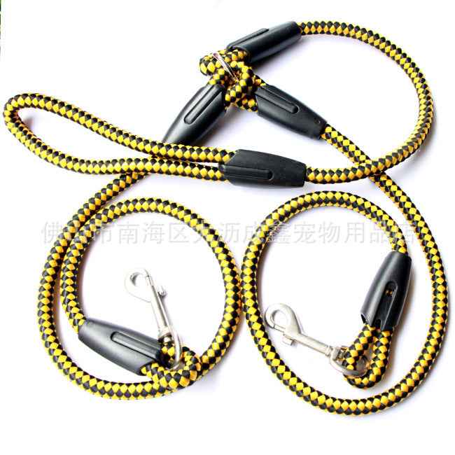 Double-Ended Dog Leash - Reflective Rope - Amanluxe