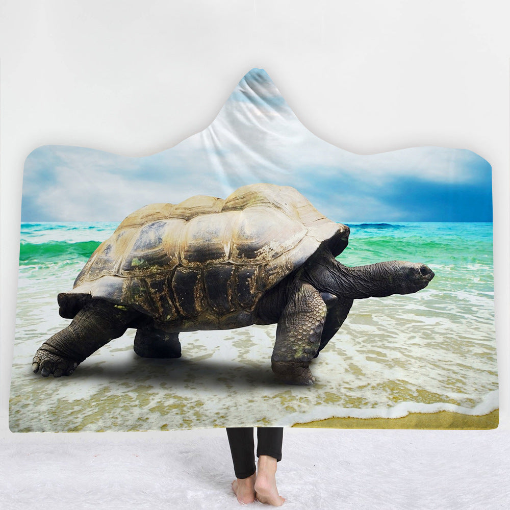 Hooded Blanket Cloak Blanket Thick Blanket null