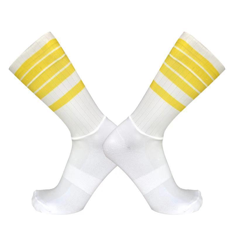 Team Version Of Aerodynamic Cycling Socks Men And Women Socks Non-Slip Silicone Cycling Socks Aero Socks