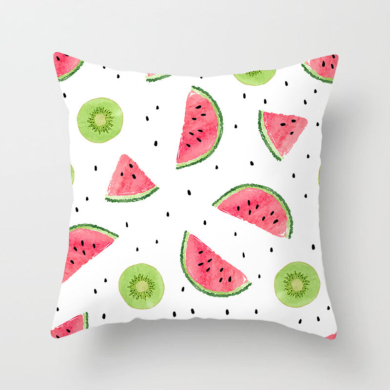 Summer Fruit Hug Pillowcase Home Sofa Cushion Pillow Cushion Cover