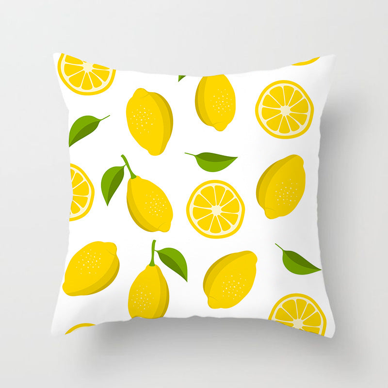 Summer Fruit Hug Pillowcase Home Sofa Cushion Pillow Cushion Cover