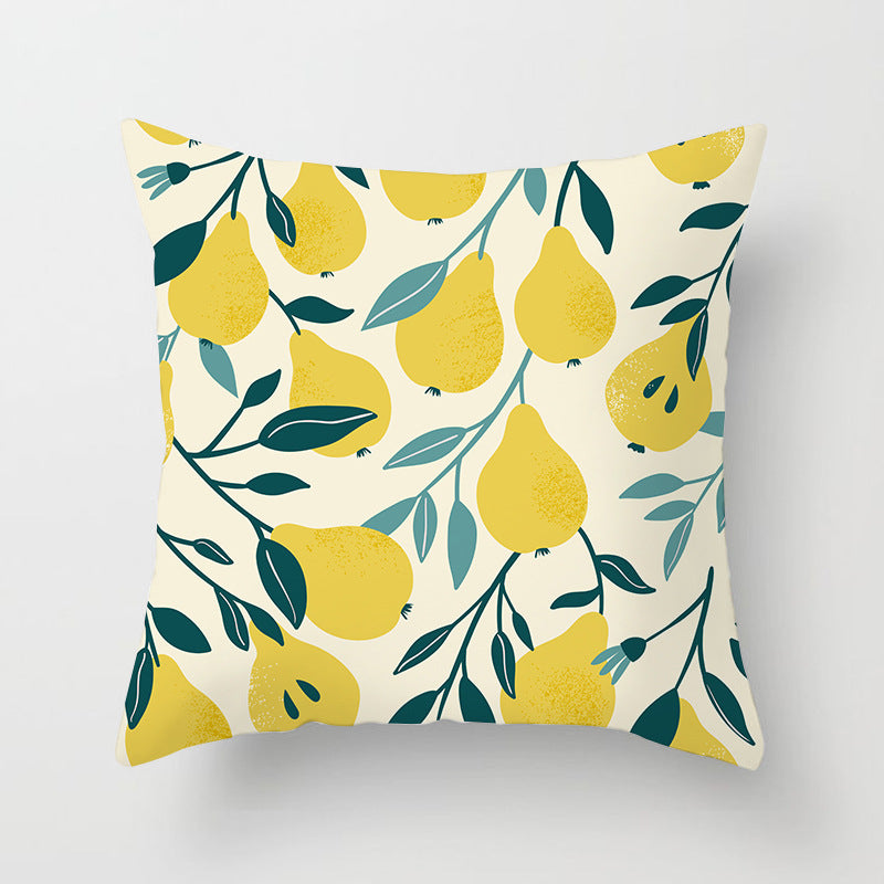 Summer Fruit Hug Pillowcase Home Sofa Cushion Pillow Cushion Cover