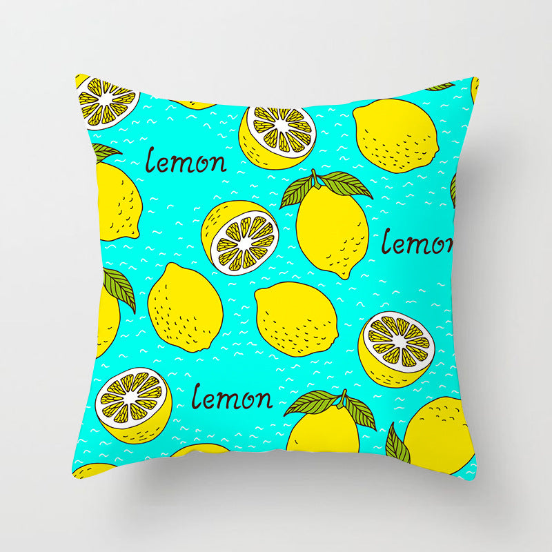 Summer Fruit Hug Pillowcase Home Sofa Cushion Pillow Cushion Cover