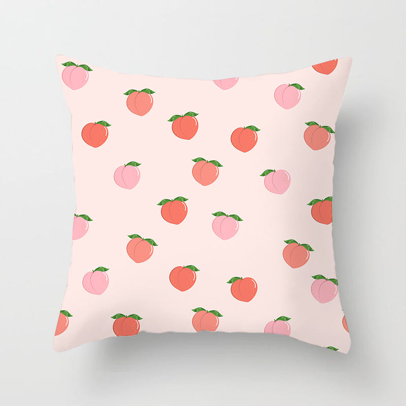 Summer Fruit Hug Pillowcase Home Sofa Cushion Pillow Cushion Cover
