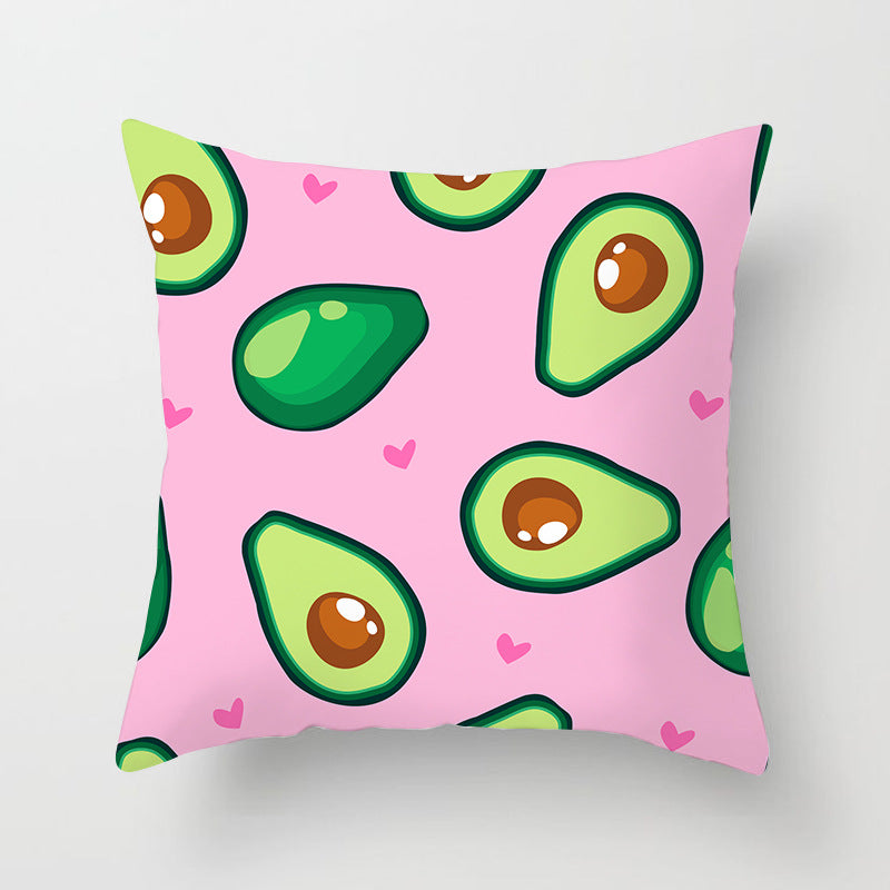 Summer Fruit Hug Pillowcase Home Sofa Cushion Pillow Cushion Cover