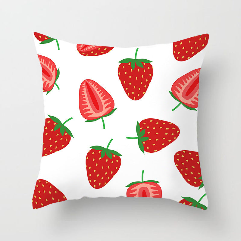 Summer Fruit Hug Pillowcase Home Sofa Cushion Pillow Cushion Cover