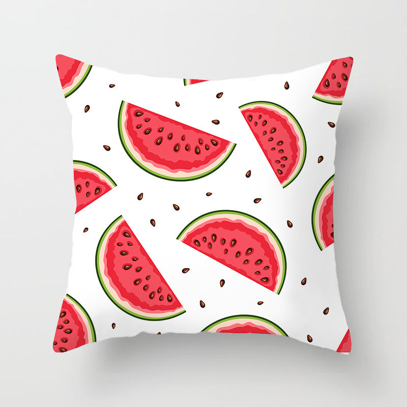 Summer Fruit Hug Pillowcase Home Sofa Cushion Pillow Cushion Cover