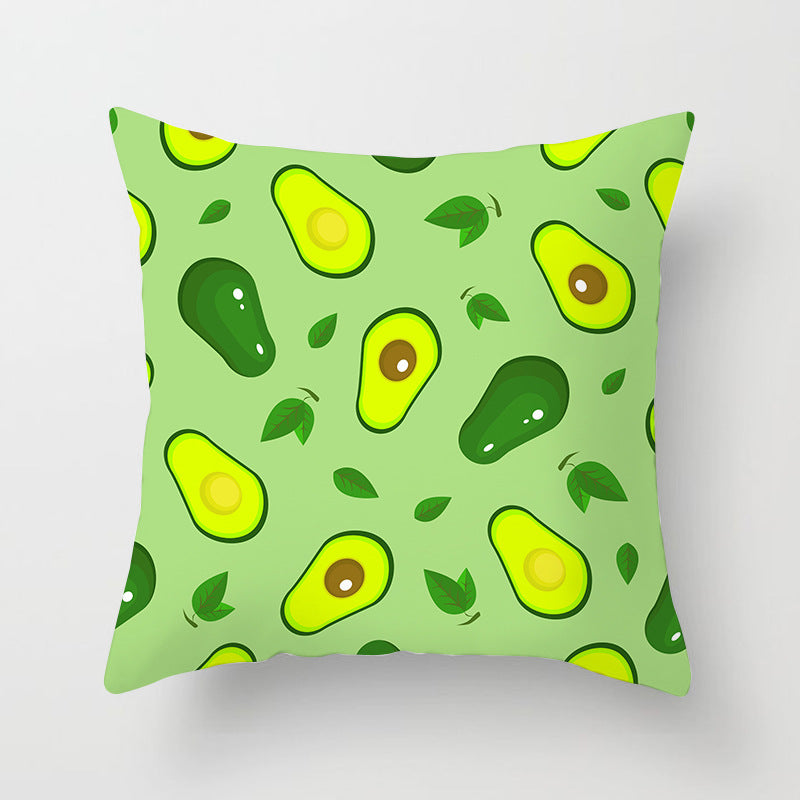 Summer Fruit Hug Pillowcase Home Sofa Cushion Pillow Cushion Cover