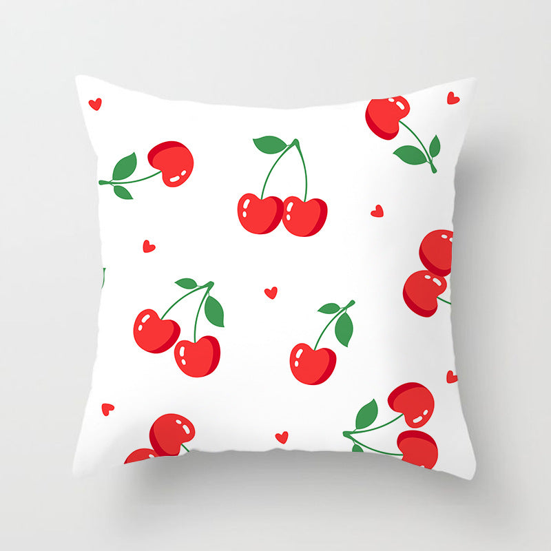 Summer Fruit Hug Pillowcase Home Sofa Cushion Pillow Cushion Cover