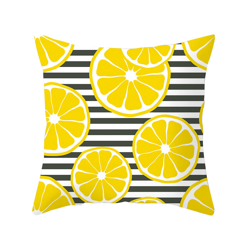 Summer Fruit Hug Pillowcase Home Sofa Cushion Pillow Cushion Cover