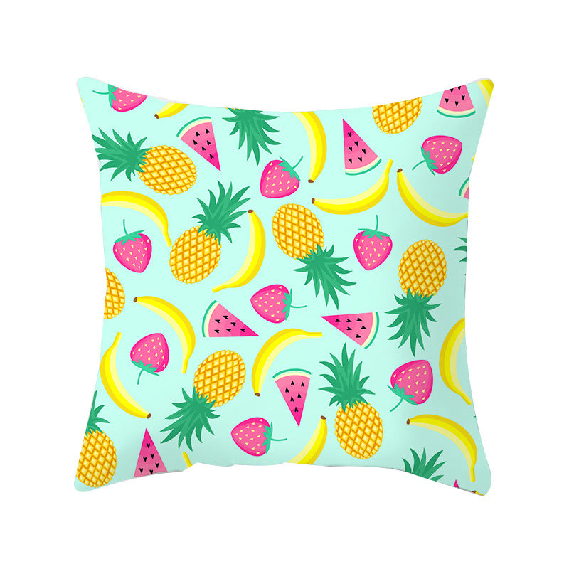 Summer Fruit Hug Pillowcase Home Sofa Cushion Pillow Cushion Cover