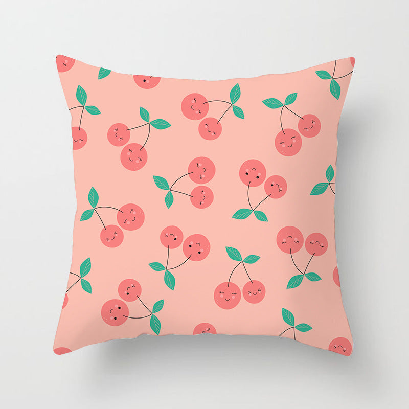 Summer Fruit Hug Pillowcase Home Sofa Cushion Pillow Cushion Cover