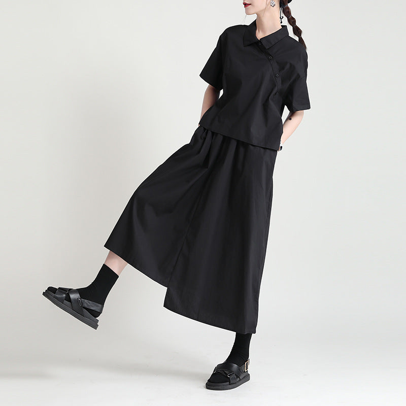 Small Long Skirts Are Irregular, A Variety Of Ways To Wear Thin Dresses