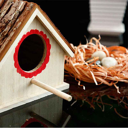 Outdoor Bird House - Wooden Nest Box - Amanluxe