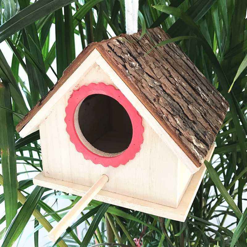 Outdoor Bird House - Wooden Nest Box - Amanluxe