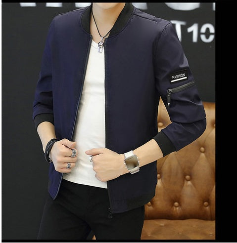 men's jacket winter jacket, youth men's casual jacket