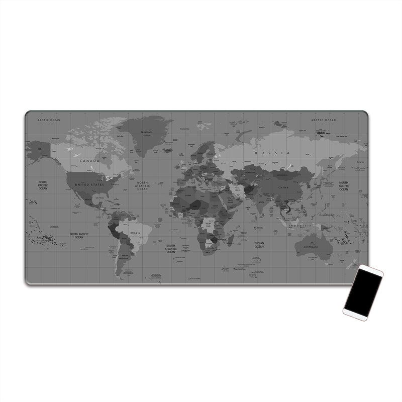 Map city mouse pad