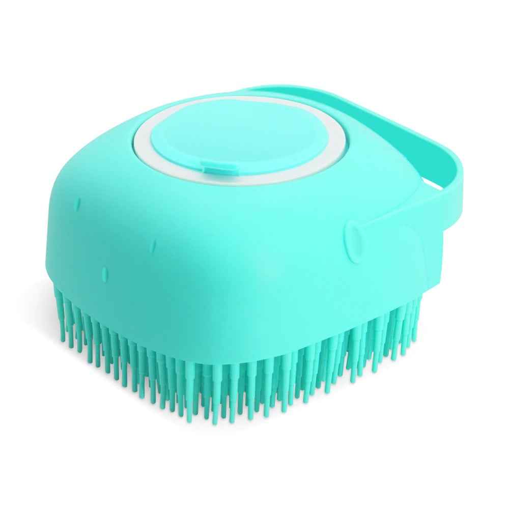 Pet Shampoo Massager Brush - Silicone - Amanluxe