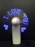 Handheld flashing fan null