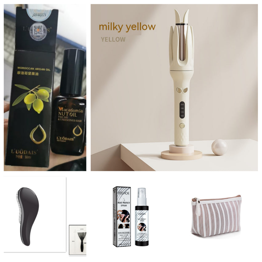 Full-automatic Hair Curler Non-hurt Hair Lazy Egg Roll Large Wave Electric