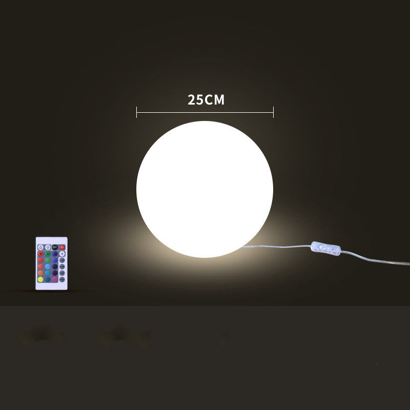 Moon Charging Net Red Bedroom Ball Bedside Lamp