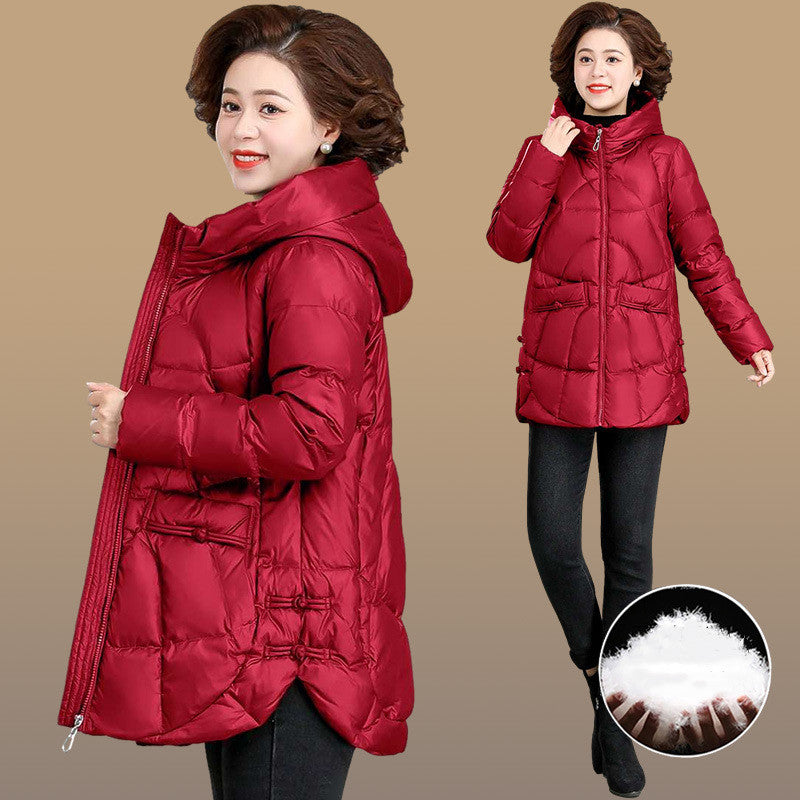 Mother's Winter Western Style Down Padded Jacket