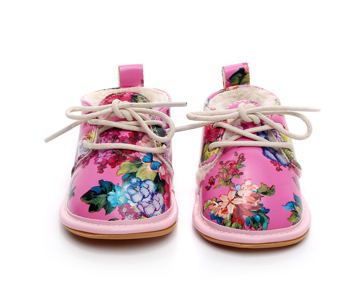 Non-slip Baby Toddler Shoes Baby Shoes Lace-up Indoor Shoes