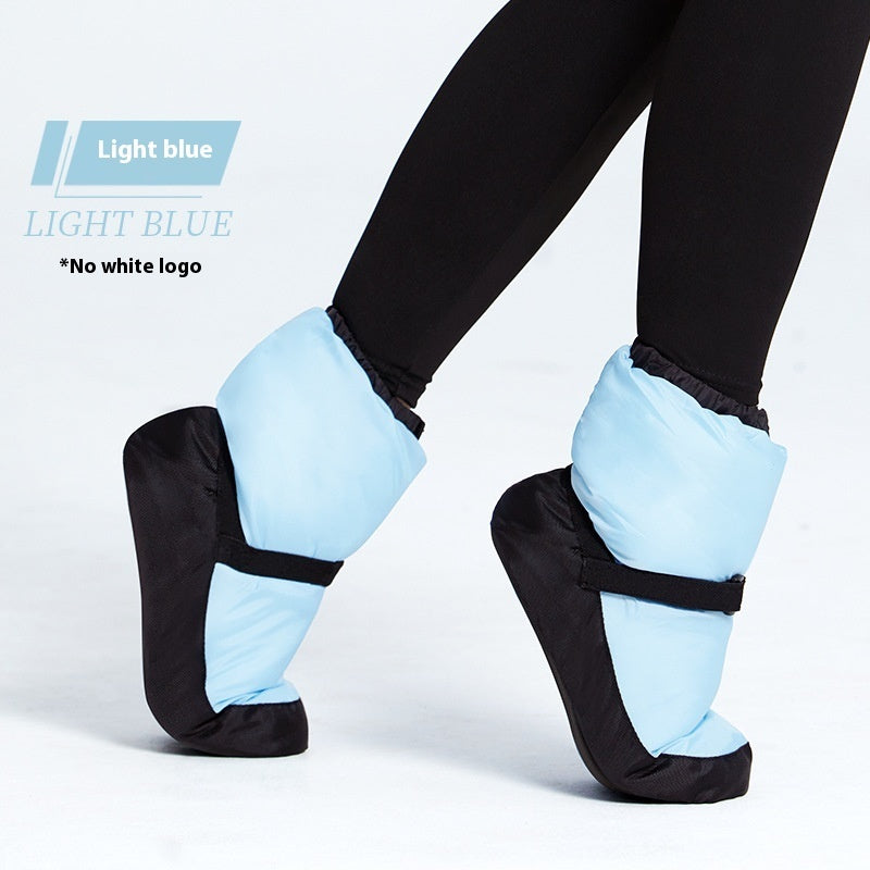 Winter Warm Ballet Shoes Female Practice Shoes