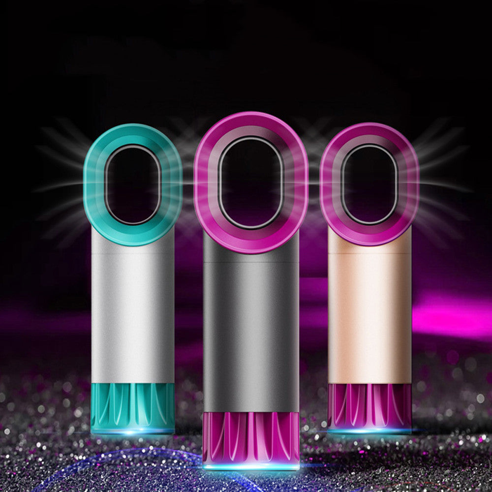 Leafless handheld small fan null