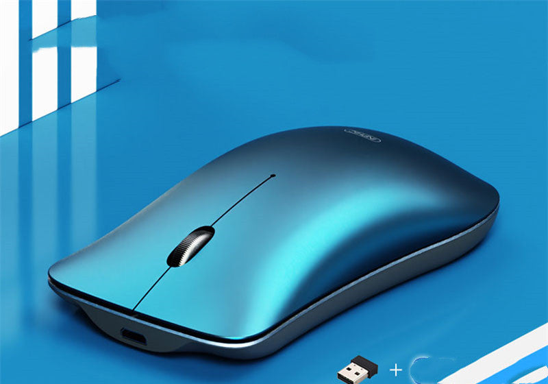 Wireless Rechargeable Bluetooth Mouse Ultra-thin Silent Laptop Desktop Mouse