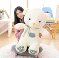 Plush toy heart-hearted couple love bear hug bear teddy bear doll bear Bud