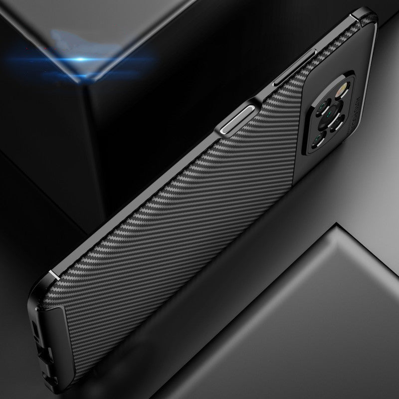 Carbon Fiber Protective Sleeve Tpu Anti-Drop All-Inclusive