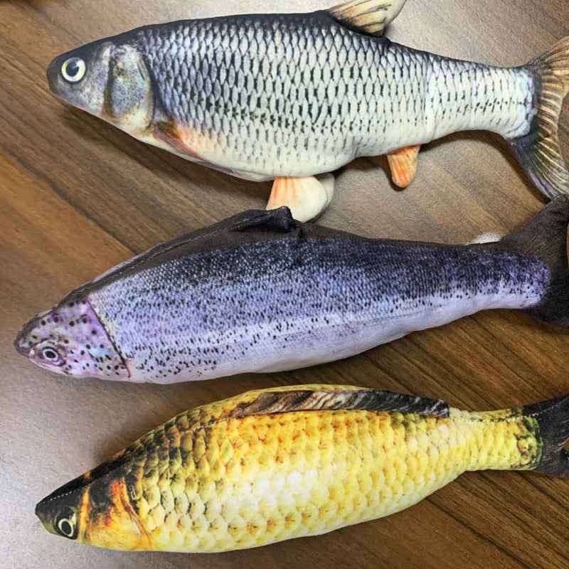 Electric Jumping Fish Cat Toy - USB Rechargeable - Amanluxe