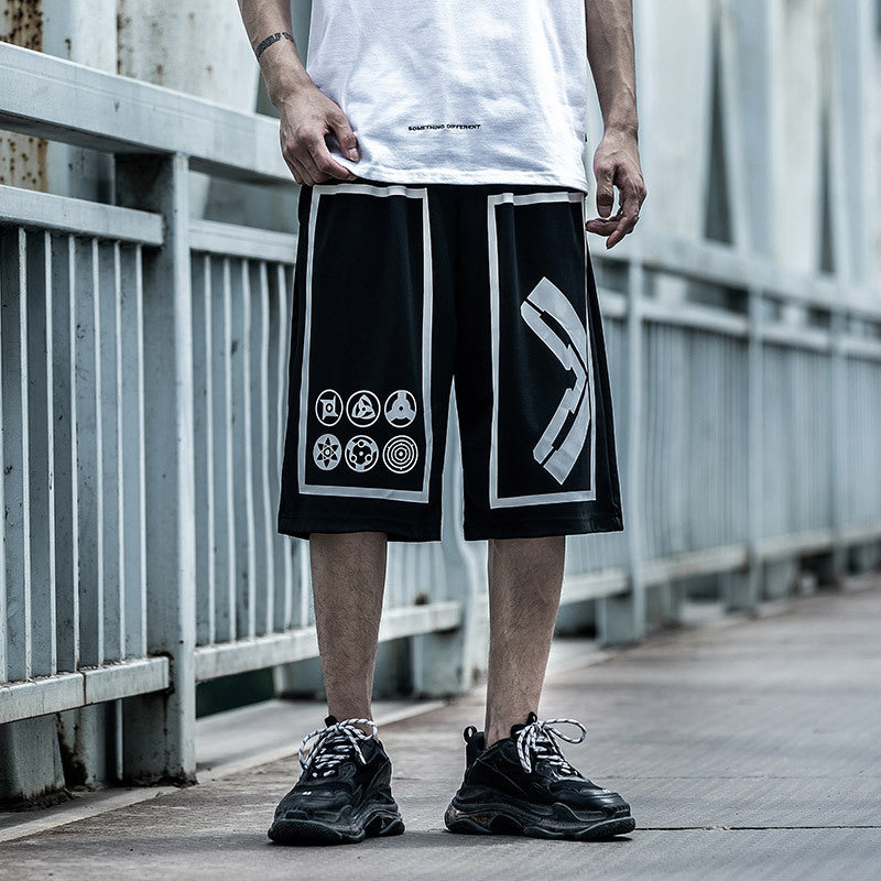 11BBSDusk print shorts