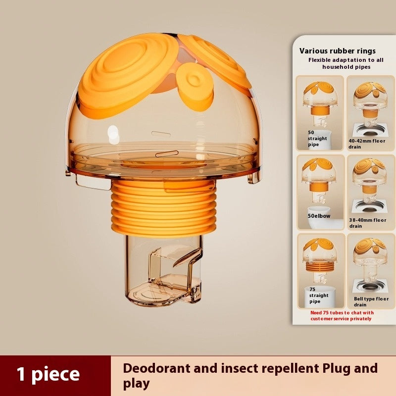 Kitchen Downcomer Three-way Deodorant Sealing Plug Deodorant-proof Artifact