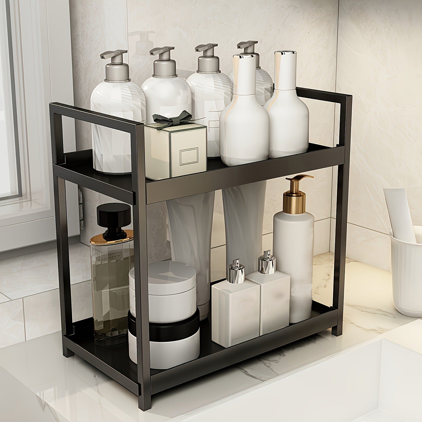 Integrated Dresser Cosmetic Finishing Bathroom Rack null