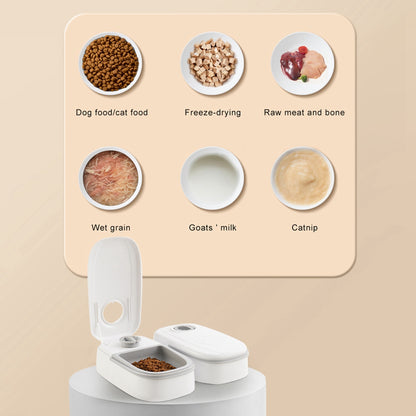 Automatic Pet Feeder - Gravity Food Water Dispenser - Amanluxe