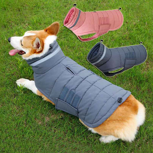 Winter Dog Vest - Waterproof Warm - Amanluxe