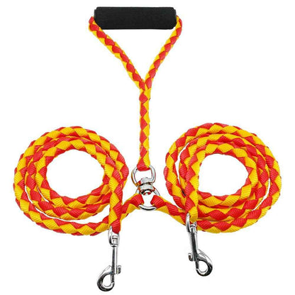 Braided PP Dog Leash - Round Rope - Amanluxe