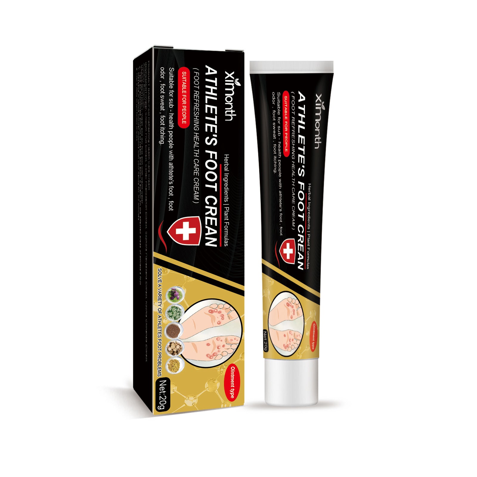 Foot Deodorant Cream Anti-itching Deodorant Anti-rot Feet Dry Peeling Care