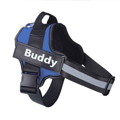 Personalized Dog Harness - No Pull Reflective - Amanluxe