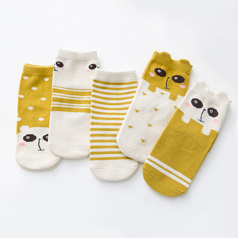 Three-dimensional cartoon baby socks