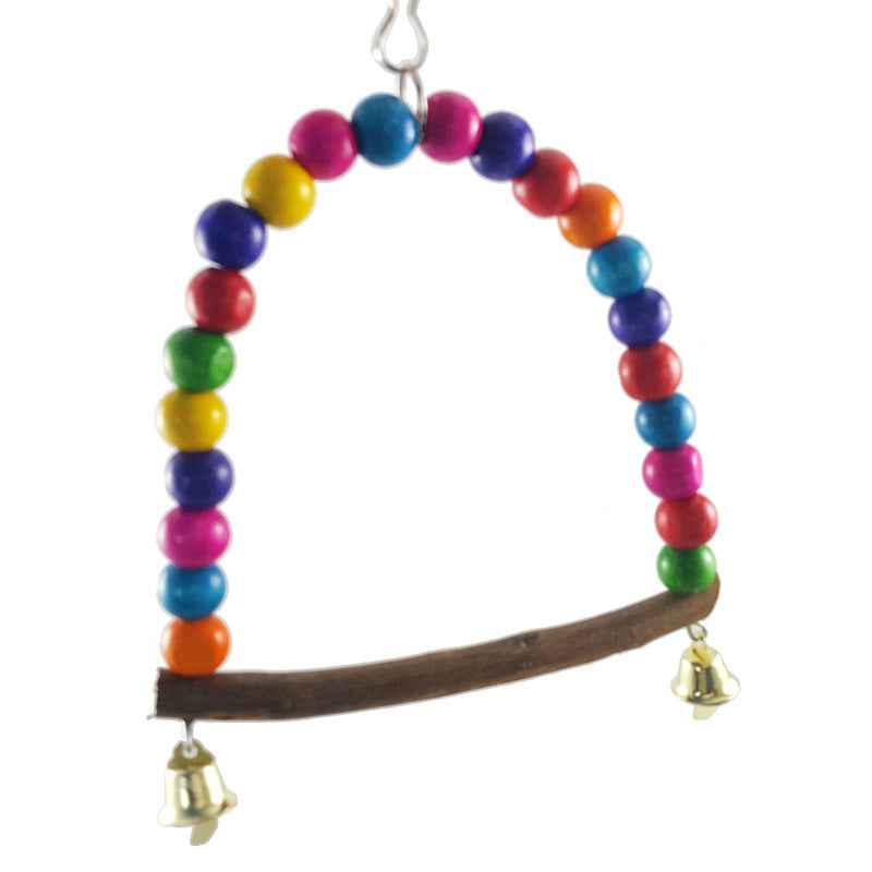 Bird Climbing Ladder with Bells - Colorful - Amanluxe