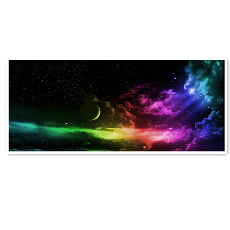 Starry sky mouse pad