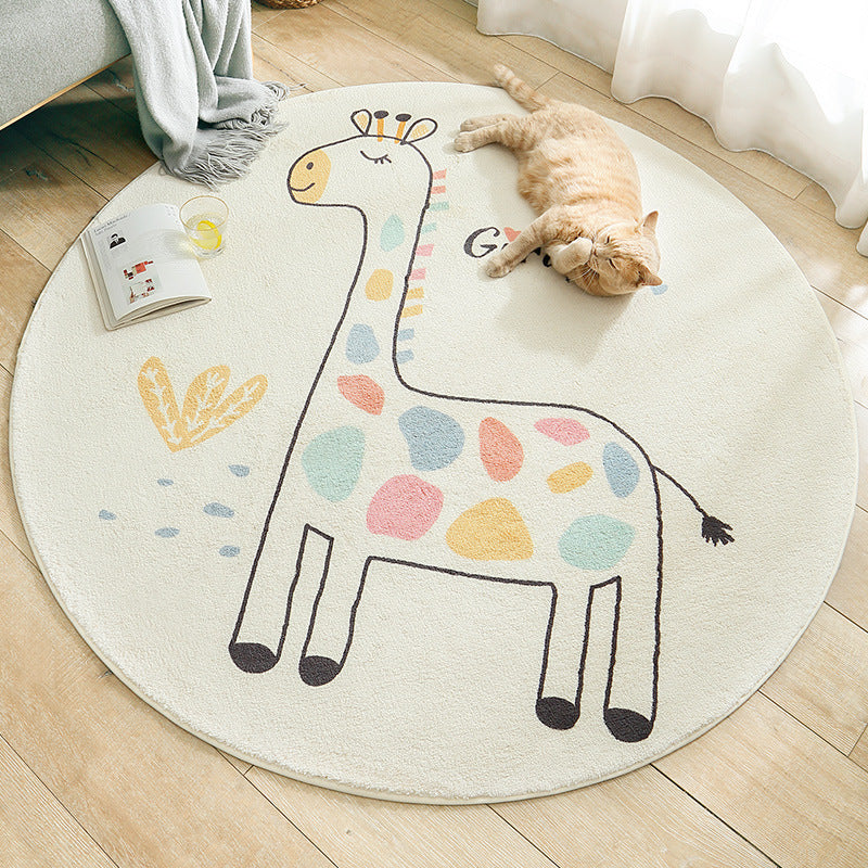 Cartoon Thickened Tea Table Blanket Bedroom