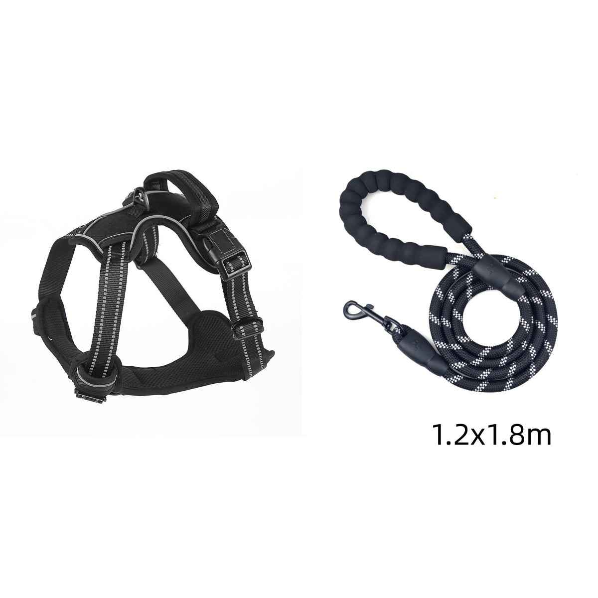 Dog Harness Vest - No Pull Reflective - Amanluxe
