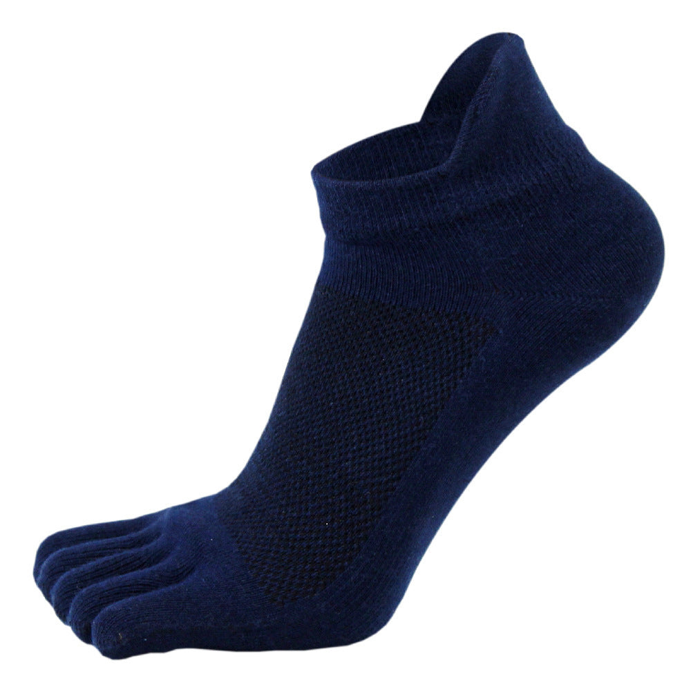 Men's Heel Short Tube Mesh Socks Split Toe Socks