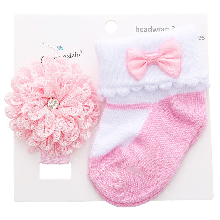 New Bow Princess Cotton Baby Socks